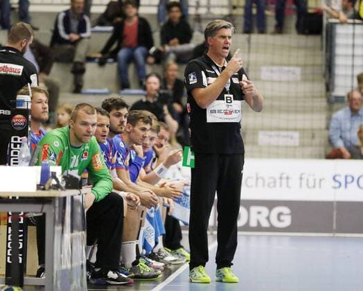 Runar Sigtryggsson Coach HBW Balingen Weilstetten ASV Hamm Westfalen vs HBW Balingen Weilstetten Handball 2 Bundesliga 21 10 2017 Hamm Copyright: xEibner-Pressefoto Strohdiekx EP_JSK
