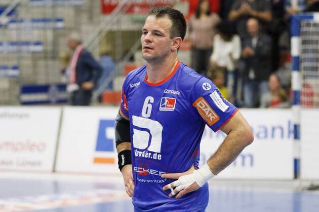 Match Betting for Matthias Flohr HBW Balingen Weilstetten 6 ASV Hamm Westfalen vs HBW Balingen Weilstetten Handball 2 Bundesliga 21 10 2017 Hamm Copyright: xEibner-Pressefoto Strohdiekx EP_JSK