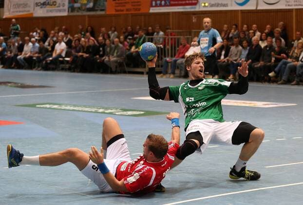 v li Max Darj Bergischer HC Jan Schäffer DJK Rimpar Wolves DKB 2 Handball Bundesliga DJK Rimpar Wolfenbergischer HC xfsx