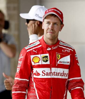 Motorsports: FIA Formula One World Championship WM Weltmeisterschaft 2017, Grand Prix of United States, 5 Sebastian Vettel (GER, Scuderia Ferrari), Austin United States of America