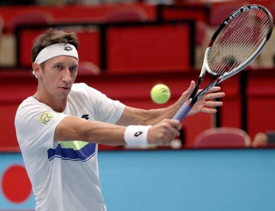 TENNIS - ATP Tennis Herren Erste Bank Open VIENNA,AUSTRIA,22.OCT.17 - TENNIS - ATP World Tour, Erste Bank Open. Image shows Sergiy Stakhovsky (UKR). GEPAxpictures xWalterxLuger