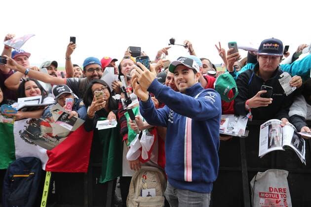 22.10.2017 - Sergio Perez (MEX) Sahara Force India F1 VJM010 United States Grand Prix, Austin 19 - 22 October 2017 22.10.2017 - Sergio Perez (MEX) Sahara Force India F1 VJM010 