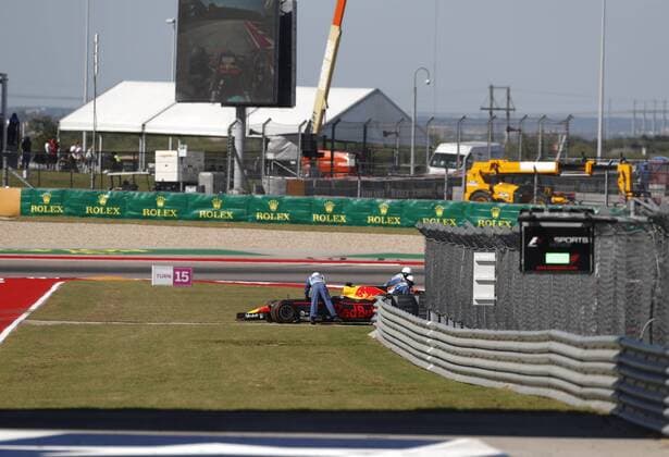 Motorsports: FIA Formula One World Championship WM Weltmeisterschaft 2017, Grand Prix of United States, 3 Daniel Ricciardo (AUS, Red Bull Racing), Austin United States of America