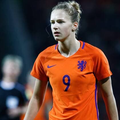 GRONINGEN, 24-10-2017, Noordlease stadion, voetbal, WK-kwalificatie Vrouwen, Nederland - Noorwegen, (1-0) Nederland speelster Vivianne Miedema Nederland - Noorwegen  x1776191x