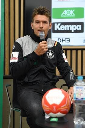Mens World Cup Germany Spain in Berlin Press Conference Bundestrainer Christian Prokop Germany 25 10 17 Copyright: xMichaelxHundtx xMatthiasxKochx