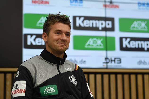 Mens World Cup Germany Spain in Berlin Press Conference Bundestrainer Christian Prokop Germany 25 10 17 Copyright: xMichaelxHundtx xMatthiasxKochx
