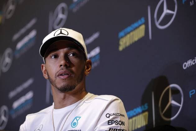 The British driver Lewis Hamilton, leader of the Formula 1 world drivers, reacts during a press conference PK Pressekonferenz in Mexico City, Mexico, 25 October 2017. The British was ambitious and said that Sunday at the Mexican Grand Prix is not interested in obtaining other results to win and get the first place of the race, result that would report his fourth world title. Lewis Hamilton: My plan is to win, I came to Mexico for the number one !ACHTUNG: NUR REDAKTIONELLE NUTZUNG!  Copyright: xJosexMendezx MEX03 20171026-636445849297967445