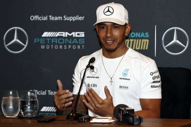 October 25, 2017 - EUM20171025DEP30.JPG.CIUDAD DE MEXICO RacesCarreras-GP Mexico.-E l piloto, Lewis Hamilton sabe que no necesita ganar la carrera para coronarse en la Formula Uno, un quinto puesto es suficiente, esto previo al Gran Premio de Mexico que se correra en un par de dias, 25 de octubre de 2017. Foto: Agencia EL UNIVERSALYadin XolalpaMAVC Latin News: October 25, 2017  - ZUMAu78_ 20171025_zaf_u78_103 Copyright: xElxUniversalx