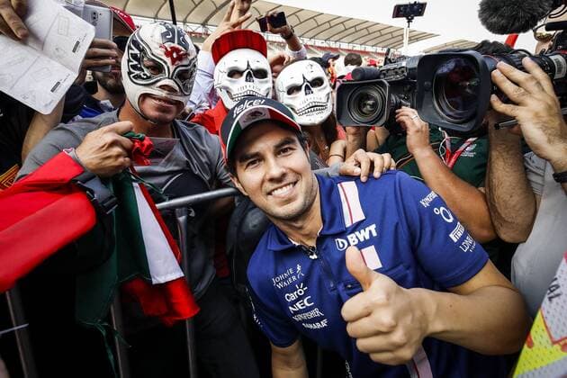 Motorsports: FIA Formula One World Championship WM Weltmeisterschaft 2017, Grand Prix of Mexico, 11 Sergio Perez (MEX, Sahara Force India F1 Team), Mexico-City Mexico
