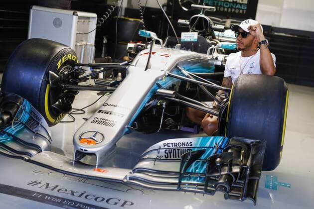 Motorsports: FIA Formula One World Championship WM Weltmeisterschaft 2017, Grand Prix of Mexico, 44 Lewis Hamilton (GBR, Mercedes AMG Petronas F1 Team), Mexico-City Mexico