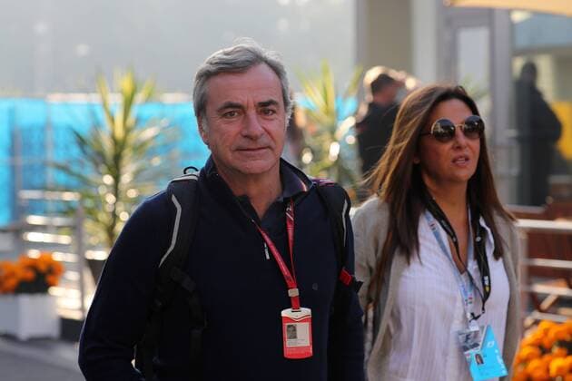 27.10.2017 - Carlos Sainz (ESP) WRC Motorsport Rallye WM Champion former and his wife Reyes Vazquez de Castro, parents of Carlos Sainz Jr (ESP) Renault F1 Team RS17 Mexican Grand Prix, Mexico City 26 - 29 October 2017 27.10.2017 - Carlos Sainz (ESP) WRC Champion former and his wife Reyes Vazquez de Castro, parents of Carlos Sainz Jr (ESP) Renault Sport F1 Team RS17 