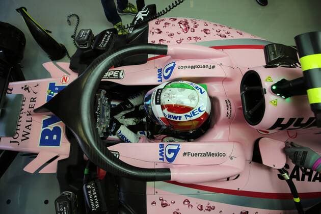 27.10.2017 - Free Practice 1, Alfonso Celis (MEX) Test Driver, Sahara Force India Team Development Driver with Halo Mexican Grand Prix, Mexico City 26 - 29 October 2017 27.10.2017 - Free Practice 1, Alfonso Celis (MEX) Test Driver, Sahara Force India Team Development Driver with Halo 