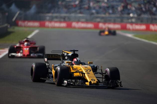 27.10.2017 - Free Practice 1, Nico Hulkenberg (GER) Renault F1 Team RS17 Mexican Grand Prix, Mexico City 26 - 29 October 2017 27.10.2017 - Free Practice 1, Nico Hulkenberg (GER) Renault Sport F1 Team RS17 