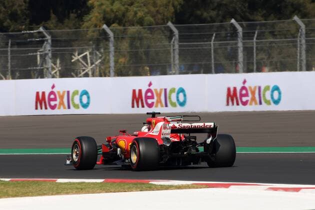 27.10.2017 - Free Practice 1, Sebastian Vettel (GER) Scuderia Ferrari SF70H Mexican Grand Prix, Mexico City 26 - 29 October 2017 27.10.2017 - Free Practice 1, Sebastian Vettel (GER) Scuderia Ferrari SF70H 