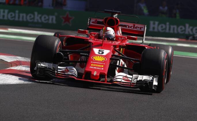 Motorsports: FIA Formula One World Championship WM Weltmeisterschaft 2017, Grand Prix of Mexico, 5 Sebastian Vettel (GER, Scuderia Ferrari), Mexico-City Mexico