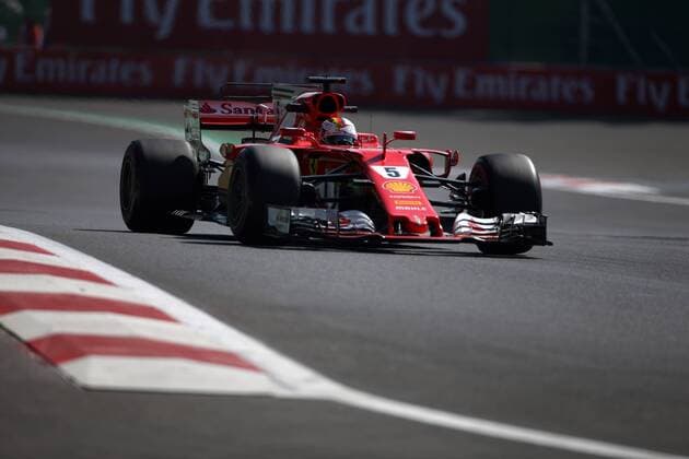 27.10.2017 - Free Practice 2, Sebastian Vettel (GER) Scuderia Ferrari SF70H Mexican Grand Prix, Mexico City 26 - 29 October 2017 27.10.2017 - Free Practice 2, Sebastian Vettel (GER) Scuderia Ferrari SF70H 