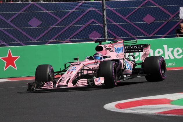 27.10.2017 - Free Practice 2, Sergio Perez (MEX) Sahara Force India F1 VJM010 Mexican Grand Prix, Mexico City 26 - 29 October 2017 27.10.2017 - Free Practice 2, Sergio Perez (MEX) Sahara Force India F1 VJM010 