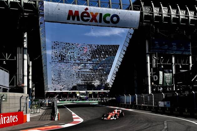 Sebastian Vettel GER 5 Scuderia Ferrari 2nd free practice Motorsport Formula 1 26 10 2017 MEXICO Copyright: xAndre Eibner-Pressefotox EP_JAE