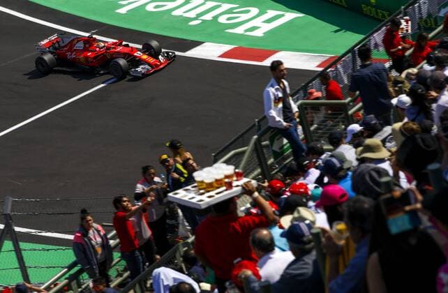Motorsports: FIA Formula One World Championship WM Weltmeisterschaft 2017, Grand Prix of Mexico, 5 Sebastian Vettel (GER, Scuderia Ferrari), Mexico-City Mexico