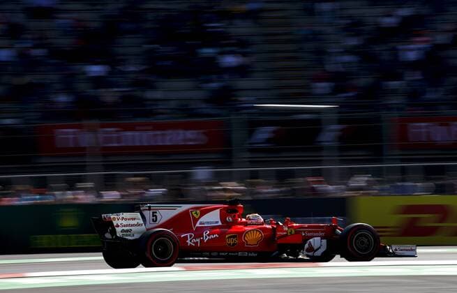 Motorsports: FIA Formula One World Championship WM Weltmeisterschaft 2017, Grand Prix of Mexico, 5 Sebastian Vettel (GER, Scuderia Ferrari), Mexico-City Mexico