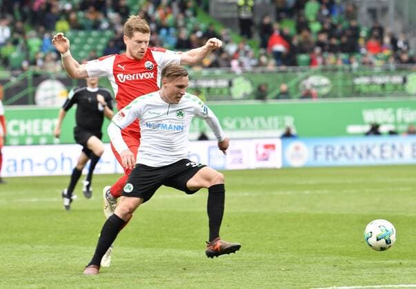 28 10 2017 Football Season 2017 2018 2 Football Bundesliga 12 Gameday SpVgg Greuther Fürth Cloverleaf SV Sandhausen SVS David Room 39 SpVgg Greuther Fürth