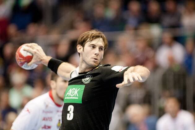 Uwe Gensheimer No. 3 Germany at the seven-meter Germany Spain Magdeburg Copyright: xDanielxReinelt xEibner-Pressefotox EP_drt