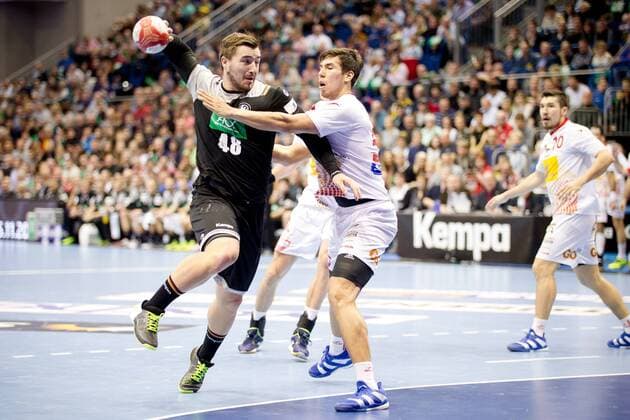 Jannik Kohlbacher No. 48 Germany casts Germany Spain Magdeburg Copyright: xDanielxReinelt xEibner-Pressefotox EP_drt