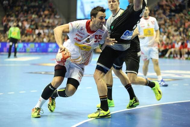 28 10 2017 xcsx Handball Laender match Men Germany Spain emspor v l Adria Figueras Spain Magdeburg
