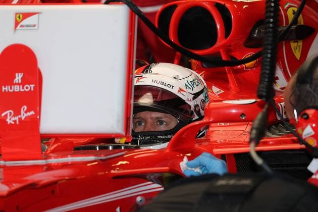 28.10.2017 - Free Practice 3, Sebastian Vettel (GER) Scuderia Ferrari SF70H Mexican Grand Prix, Mexico City 26 - 29 October 2017 28.10.2017 - Free Practice 3, Sebastian Vettel (GER) Scuderia Ferrari SF70H 