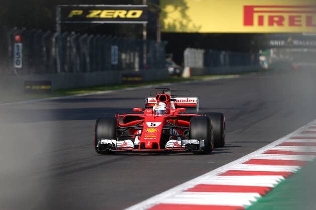 28.10.2017 - Free Practice 3, Sebastian Vettel (GER) Scuderia Ferrari SF70H Mexican Grand Prix, Mexico City 26 - 29 October 2017 28.10.2017 - Free Practice 3, Sebastian Vettel (GER) Scuderia Ferrari SF70H 