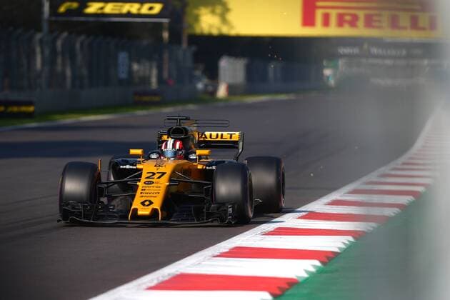 28.10.2017 - Free Practice 3, Nico Hulkenberg (GER) Renault F1 Team RS17 Mexican Grand Prix, Mexico City 26 - 29 October 2017 28.10.2017 - Free Practice 3, Nico Hulkenberg (GER) Renault Sport F1 Team RS17 