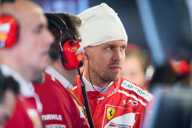 28.10.2017 - Free Practice 3, Sebastian Vettel (GER) Scuderia Ferrari SF70H Mexican Grand Prix, Mexico City 26 - 29 October 2017 28.10.2017 - Free Practice 3, Sebastian Vettel (GER) Scuderia Ferrari SF70H 