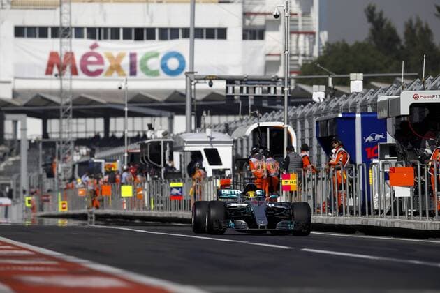 Motorsports: FIA Formula One World Championship WM Weltmeisterschaft 2017, Grand Prix of Mexico, 44 Lewis Hamilton (GBR, Mercedes AMG Petronas F1 Team), Mexico-City Mexico