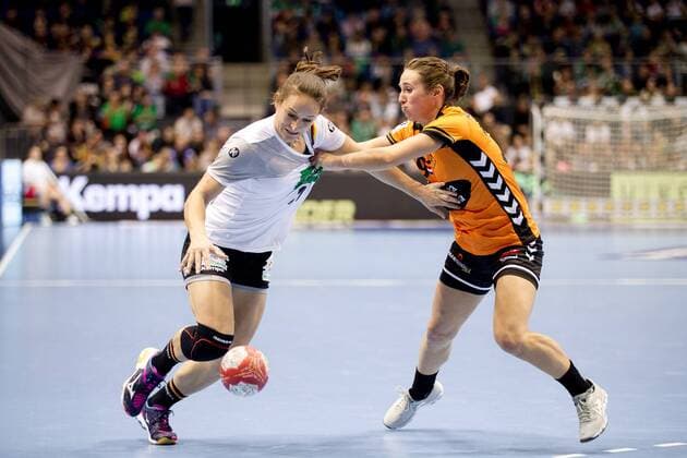 Kerstin Wohlbold No 31 Germany against Merel Freriks Nr 19 Netherlands Germany Netherlands Magdeburg Copyright: xDanielxReinelt xEibner-Pressefotox EP_drt