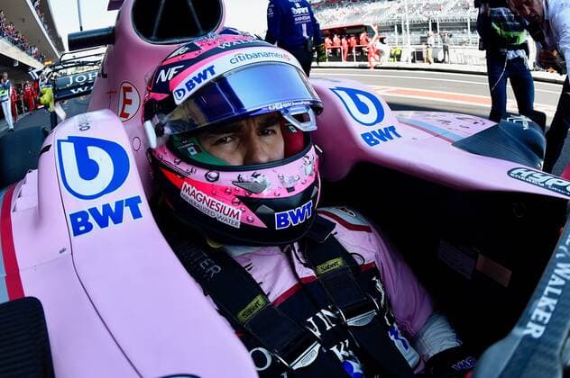 Sergio Perez MEX 11 Sahara Force India F1 Team Third free practice Motorsport Formula 1 28 10 2017 MEXICO Copyright: xAndre Eibner-Pressefotox EP_JAE