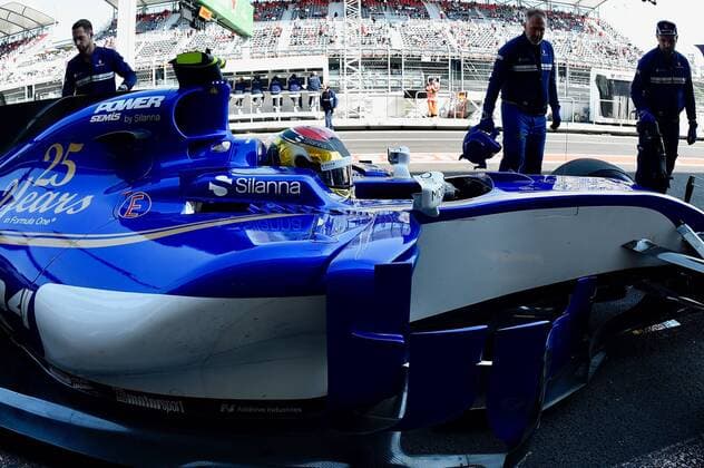Pascal Wehrlein GER 94 Sauber F1 Team Ferrari 3rd free practice Motorsport Formula 1 28 10 2017 MEXICO Copyright: xAndre Eibner-Pressefotox EP_JAE