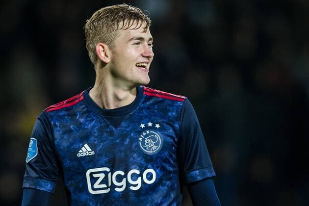TILBURG - 28-10-2017 , voetbal , Eredivisie , Koning Willem II Stadion , seizoen 2017 2018 , Willem II - Ajax 1-3 , Ajax speler Matthijs de Ligt Willem II - Ajax  x1784100x