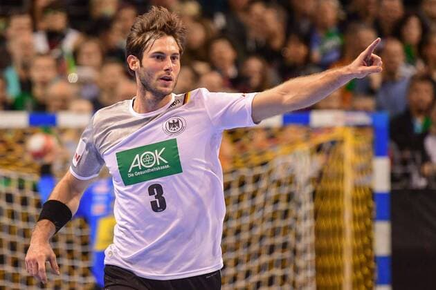 Germany Berlin Max Schmeling Halle Handball National Team Men Season 2017 2018 Germany GER Spain ESP Uwe Gensheimer GER ESP