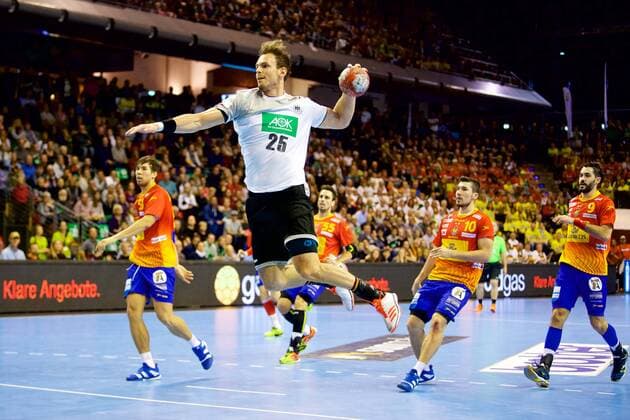 Handball Berlin 29 10 2017 Internationals National Team DHB Germany GER Spain ESP Kai Häfner Germany No 25 Häfner Hafner
