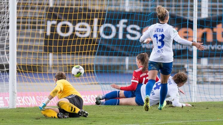 Lucie Vonkova Bayern Munich 13 0 0 Goals Goal Goal Action Soccer Allianz Women Bundesliga FF USV Jena Bayern Munich xprx