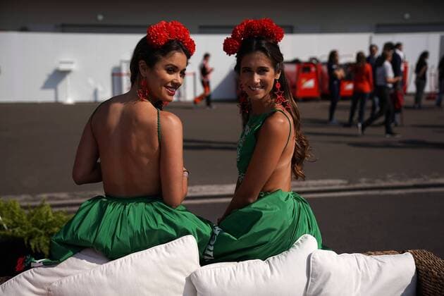 Bilder des Tages - SPORT Formel 1, GP Mexiko, Grid Girls 29.10.2017 - Grid Girls Mexican Grand Prix, Mexico City 26 - 29 October 2017 29.10.2017 - Grid Girls 