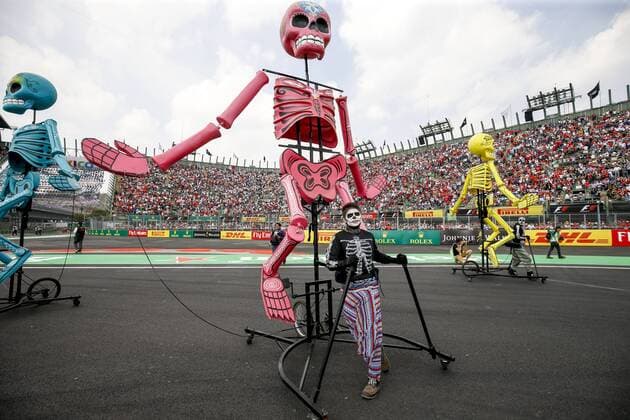 Formel 1, GP Mexiko, vor dem Start Motorsports: FIA Formula One World Championship WM Weltmeisterschaft 2017, Grand Prix of Mexico, Impressions Mexico-City Mexico