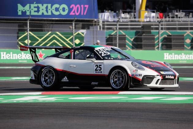 Al Faisal Al Zubair Lechner Racing Porsche Supercup formula 1 GP Mexico Mexico City 29 10 2017 Photo mspb Lukas Gorys Al Faisal Al Zubair Porsche Supercup Mexico