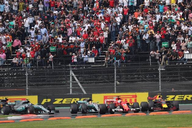Formel 1, GP Mexiko 29.10.2017 - Race, Start of the race Mexican Grand Prix, Mexico City 26 - 29 October 2017 29.10.2017 - Race, Start of the race 
