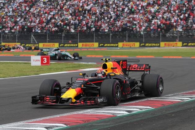 Formel 1, GP Mexiko 29.10.2017 - Race, Max Verstappen (NED) Red Bull Racing RB13 Mexican Grand Prix, Mexico City 26 - 29 October 2017 29.10.2017 - Race, Max Verstappen (NED) Red Bull Racing RB13 