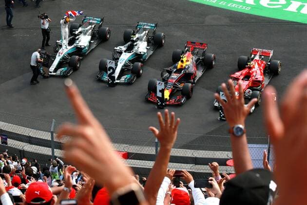 Motorsports: FIA Formula One World Championship WM Weltmeisterschaft 2017, Grand Prix of Mexico, 44 Lewis Hamilton (GBR, Mercedes AMG Petronas F1 Team), Mexico-City Mexico