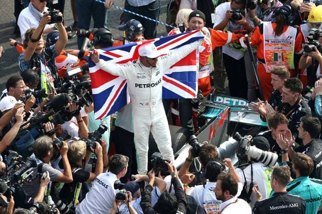 Motorsports: FIA Formula One World Championship WM Weltmeisterschaft 2017, Grand Prix of Mexico, 44 Lewis Hamilton (GBR, Mercedes AMG Petronas F1 Team), Mexico-City Mexico