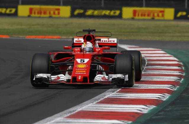 Motorsports: FIA Formula One World Championship WM Weltmeisterschaft 2017, Grand Prix of Mexico, 5 Sebastian Vettel (GER, Scuderia Ferrari), Mexico-City Mexico