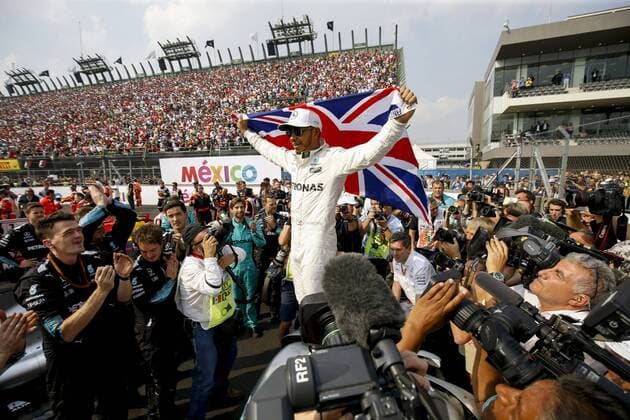 Motorsports: FIA Formula One World Championship WM Weltmeisterschaft 2017, Grand Prix of Mexico, 44 Lewis Hamilton (GBR, Mercedes AMG Petronas F1 Team), Mexico-City Mexico