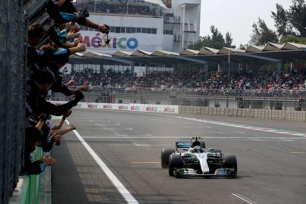 Motorsports: FIA Formula One World Championship WM Weltmeisterschaft 2017, Grand Prix of Mexico, 77 Valtteri Bottas (FIN, Mercedes AMG Petronas F1 Team), Mexico-City Mexico